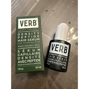 Verb Density Peptide Hair Serum For Thinning Hair 1 fl oz 30 ml NEW